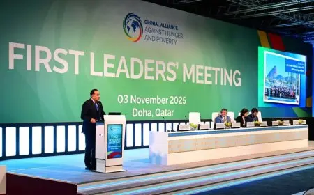 رئيس الوزراء يمثل مصر في القمة العالمية لمكافحة الجوع والفقر في الدوحة