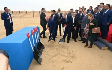 كامل الوزير يطلق مشروع مصنع ماك الجديد في مدينة السادس من أكتوبر