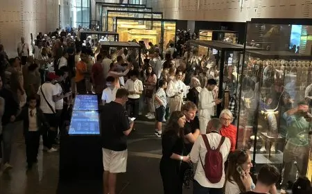 18 ألف زائر في افتتاح المتحف المصري الكبير في يومه الأول لحظة تاريخية لمصر والعالم