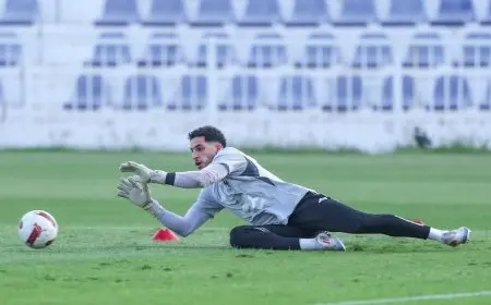 مصطفى شوبير يؤكد سعيه لإسعاد جماهير الأهلي من خلال الفوز بالسوبر المصري