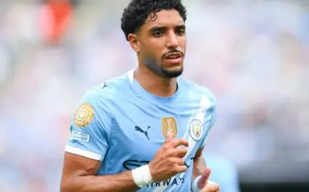 تشكيلة مانشستر سيتي لمواجهة بوروسيا دورتموند في دوري الأبطال ومصير عمر مرموش