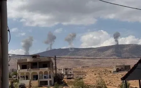 غارات إسرائيلية مكثفة تضرب جنوب لبنان والطيران الحربي يحلق في الأجواء