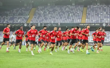 تشكيلة دكة بدلاء الأهلي في مواجهة سيراميكا كليوباترا بكأس السوبر