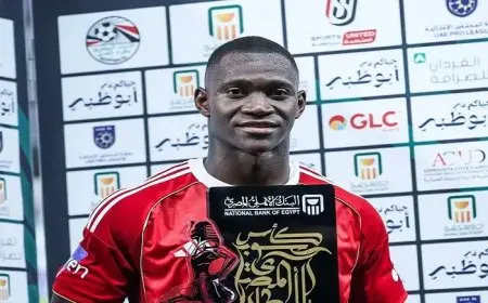 ديانج يتألق في مباراة الأهلي وسيراميكا كليوباترا بالسوبر المصري