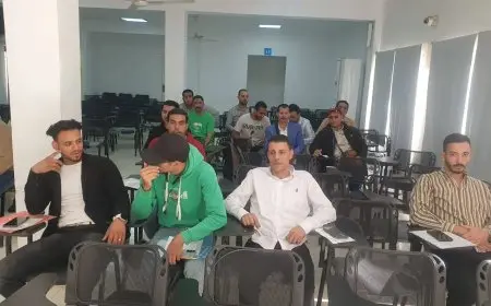 وزارة العمل اللبنانية تواصل إجراء اختبارات للمتقدمين لوظائف في مجالات الكهرباء والميكانيكا والتبريد والتكييف