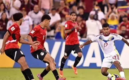 منتخب مصر يحقق تعادلاً مثيراً ضد فنزويلا في كأس العالم للناشئين