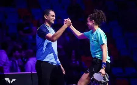 حصول هنا جودة على بطاقة التأهل إلى ربع نهائي بطولة الأبطال العالمية لتنس الطاولة