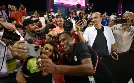 منتخب مصر يتألق مع جماهيره بعد تصدر المجموعة الخامسة في كأس العالم للناشئين صور