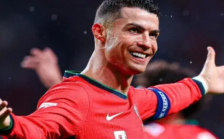 رونالدو يتصدر قائمة منتخب البرتغال لمباريات أيرلندا وأرمينيا في تصفيات المونديال