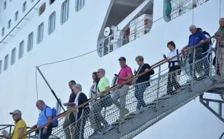 مبناء بورسعيد السياحي يستعد لاستقبال السفينة السياحية MSC Armonia مع 2700 سائح على متنها