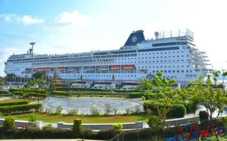 ميناء بورسعيد يرحب بالسفينة السياحية MSC Armonia ويعزز السياحة البحرية