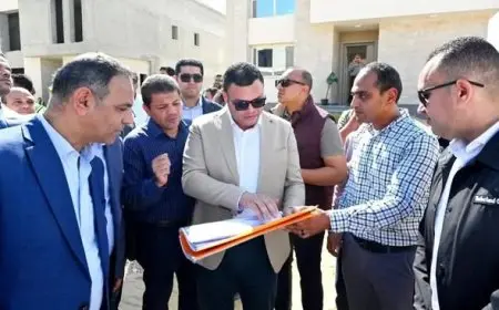وزير الإسكان يزور مشروعي M8 by the lake وبوغاز المياه لبحيرة نيو مارينا لتعزيز البنية التحتية
