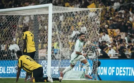 محرز يتألق في ديربي جدة ويقود الأهلي لتحقيق انتصار حاسم على الاتحاد في دوري روشن