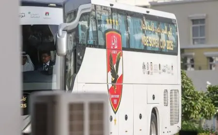 موعد تحرك الأهلي إلى ملعب نهائي السوبر لمواجهة الزمالك revealed