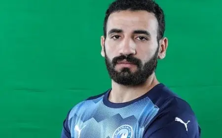 تفاصيل جديدة حول إصابة مهند لاشين قبل لقاء سيراميكا كليوباترا