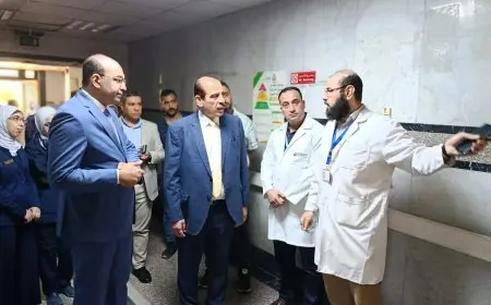 نائب وزير الصحة يطلق حملة للإسراع في إصلاح الأجهزة المعطلة بمستشفى شبرا العام خلال أسبوعين