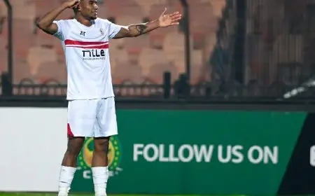 إلغاء هدف سيف الدين الجزيري في مرمى الأهلي بسبب لمسة يد من حكم VAR