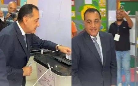 رئيس الوزراء يشارك في انتخابات مجلس النواب 2025 ويصوت لصالح المستقبل