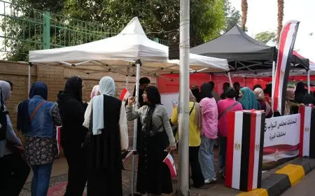 زيادة ملحوظة في إقبال الناخبين على لجان الجيزة خلال الساعات الأولى من انتخابات مجلس النواب 2025