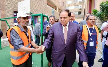 استقبال تاريخي للنائب محمد أبو العينين في الجيزة بعد 40 عامًا من الخدمة لأهله