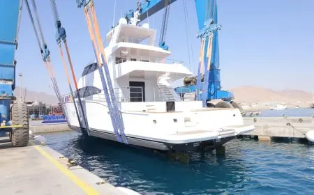 أسامة ربيع يحضر إطلاق أولى إنتاجات شركة قناة السويس للقوارب الحديثة من اليخوت السياحية