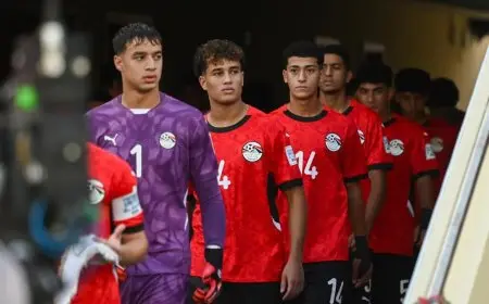 الكاس يكشف عن التشكيلة الرسمية لمصر في مواجهة إنجلترا بمونديال الناشئين