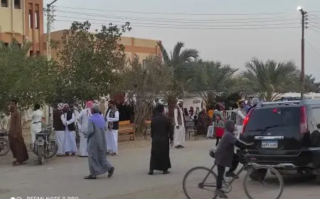 زحام شديد وإقبال جماهيري في انتخابات النواب 2025 بمحافظة الوادي الجديد