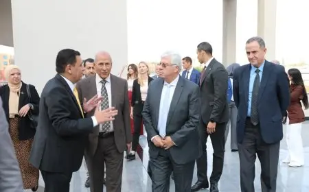 زيارة وزير التعليم العالي لجامعة ساكسوني مصر للعلوم التطبيقية والتكنولوجيا تعزز مستقبل التعليم في مصر