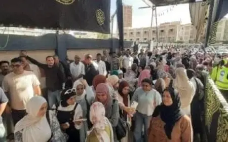 إقبال هائل على التصويت في انتخابات البرلمان بالجيزة قبيل إغلاق اللجان