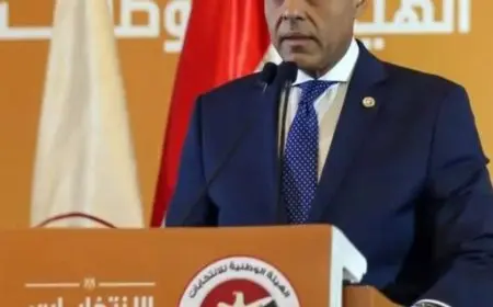 القاضي أحمد بنداري يعلن غلق معظم صناديق الاقتراع في المرحلة الأولى من انتخابات مجلس النواب 2025