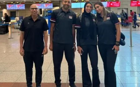 سيدات منتخب الكرة الطائرة الشاطئية تبحر نحو أستراليا للمنافسة في بطولة العالم