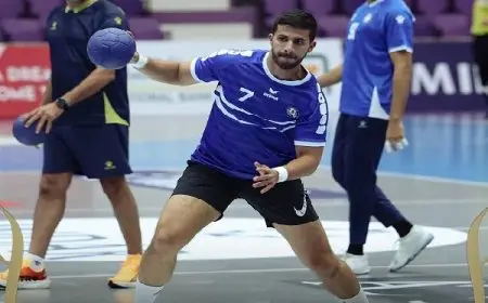 سموحة يبدأ تدريباته الأولى في العين تحضيرًا لمباراته المرتقبة ضد الأهلي في السوبر المصري لكرة اليد