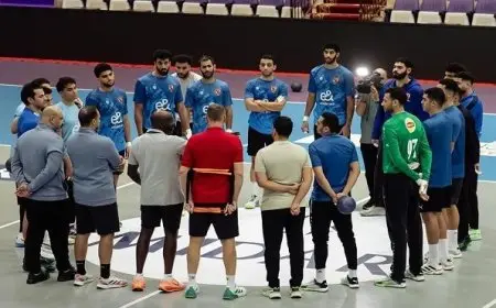 الأهلي يكشف عن تشكيلته لمباراة سموحة في نهائي السوبر المصري لكرة اليد