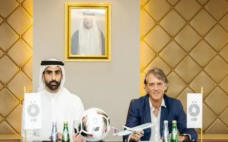 روبرتو مانشيني يتولى تدريب السد القطري رسميًا