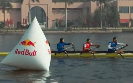 ممشاة أهل مصر تستضيف أول تحدي للتجديف الرباعي في البلاد