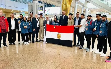 وزارة الشباب والرياضة ترحب ببعثة رفع الأثقال في دورة ألعاب التضامن الإسلامي