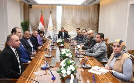 وزير الرياضة يناقش مع مجلس إدارة البارالمبية المصرية خطة إنشاء المقر الجديد للجنة