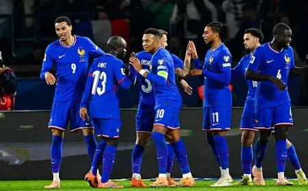 فرنسا تكتسح أوكرانيا برباعية وتحقق التأهل إلى كأس العالم 2026