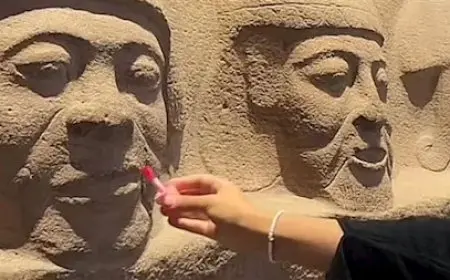 إجراءات صارمة داخل المتحف الكبير لمحاربة السلوكيات السلبية تشمل ميكب على التماثيل وتلاوة قرآن فيديو