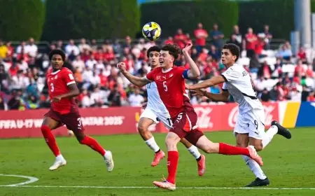 منتخب مصر يودع كأس العالم للناشئين بخسارة قاسية أمام سويسرا بثلاثة أهداف