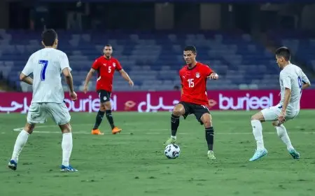 أوزباكستان تحقق انتصاراً مثيراً على مصر بهدفين في دورة العين الودية