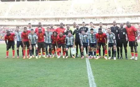 ميسي يتألق مع الأرجنتين ويقودهم للفوز على أنجولا بثنائية ودية بمشاركة شيكو بانزا