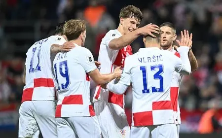 كرواتيا تتأهل رسمياً لمونديال 2026 بعد فوزها الساحق على جزر الفارو بثلاثة أهداف