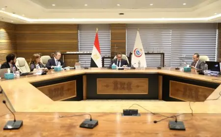 وزير الصحة يناقش تطوير المنشآت الصحية مع وفد البنك الأوروبي لإعادة الإعمار والتنمية وتعزيز الاستثمارات في القطاع الصحي