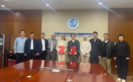 تعاون مصري صيني لتعزيز الابتكار في الصحة الحيوانية ودعم الزراعة المستدامة