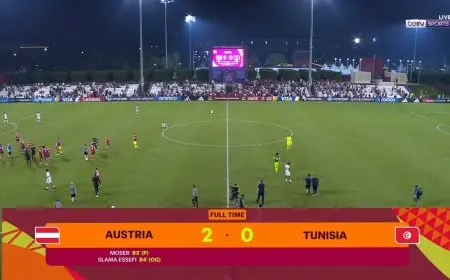 تونس تودع حلم كأس العالم للناشئين بعد الهزيمة أمام أستراليا