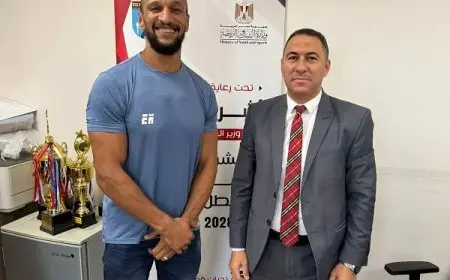 كرم جابر ينطلق في جولة لتقييم مواهب المشروع القومي للموهبة والبطل الأولمبي للمصارعة