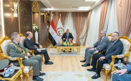 وزير الإنتاج الحربي يعقد اجتماعات لتجهيزات المعرض الدولي للصناعات الدفاعية EDEX 2025