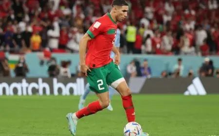 أشرف حكيمي يبذل جهوده لالتحاق ببطولة أمم أفريقيا في الوقت المناسب