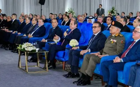 الرئيس السيسي يفتتح محطات بحرية جديدة في المنطقة الاقتصادية لقناة السويس لتعزيز الاقتصاد الوطني